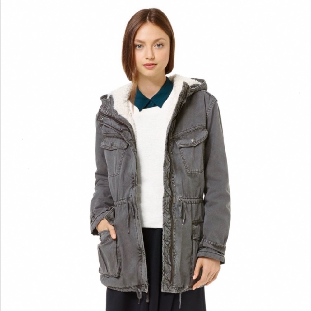♡ Talula Sherpa Lined Jacket